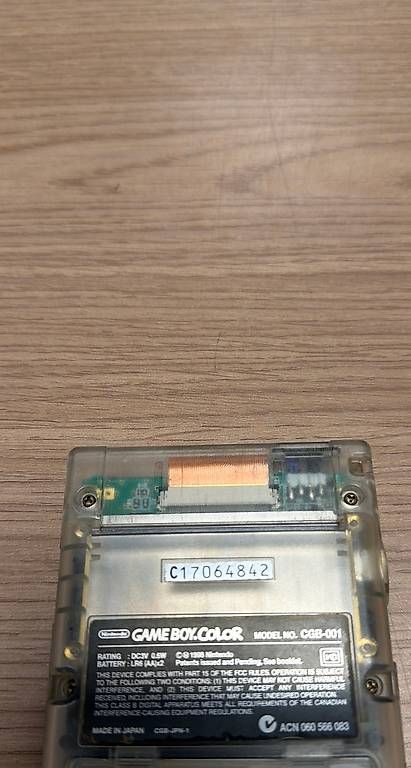 Console: Console GameBoy Color Transparente CGB-001 – Usato da Genève venduto da Mana1205 2