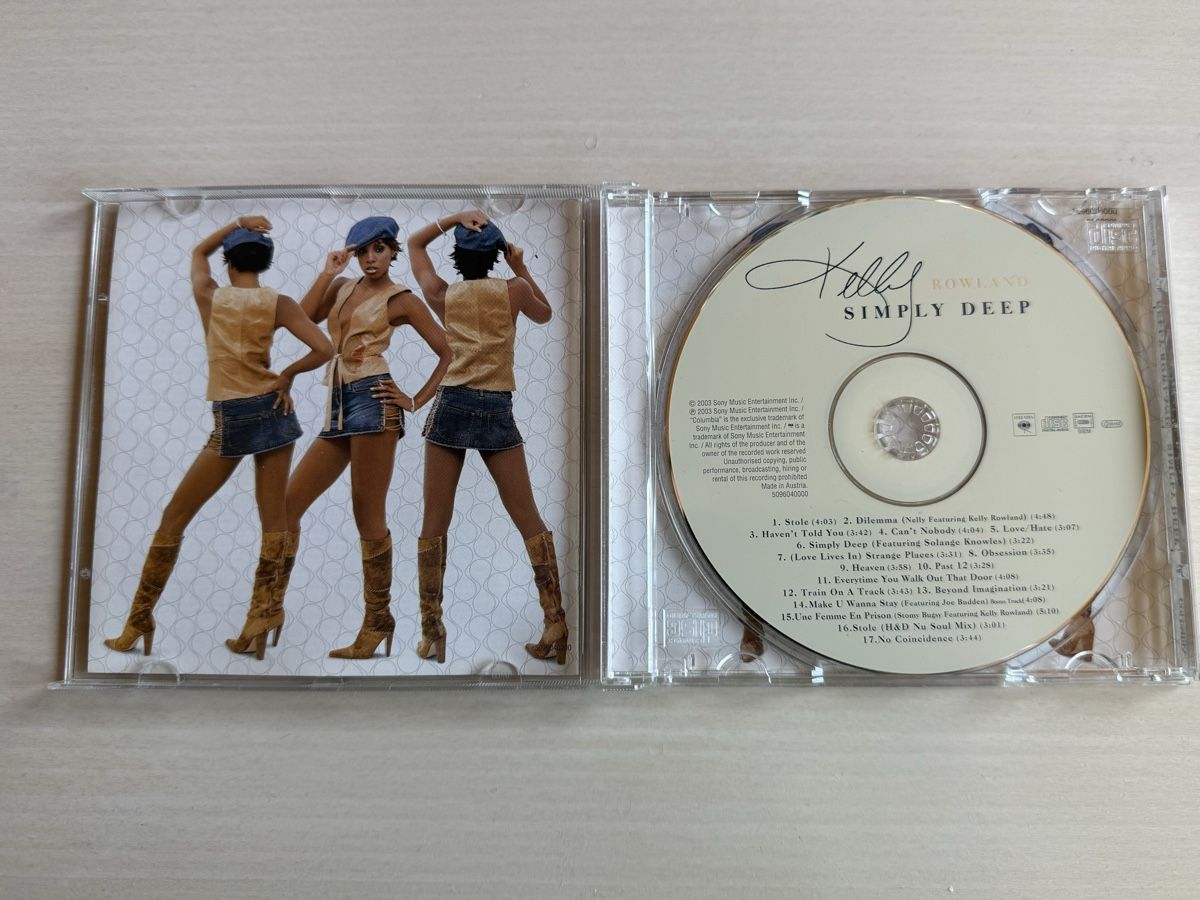 CD: Kelly Rowland - Simply Deep (CD) – Usato da Oberried Brienz venduto da Chyara 2