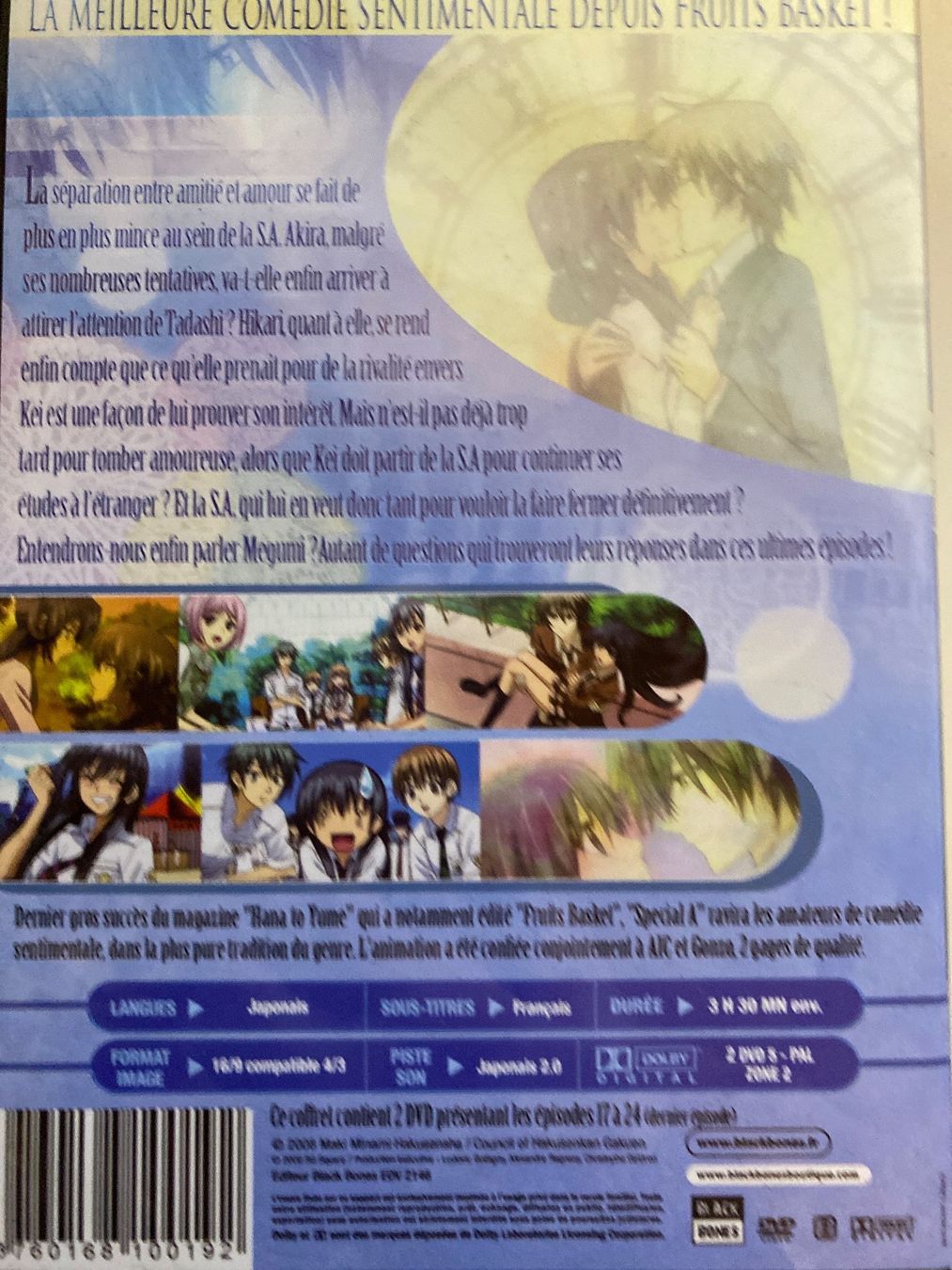 Tous les DVDs: SPECIAL A - MANGA - 6 DVD – D'occasion à Le Brassus par cinema13 5