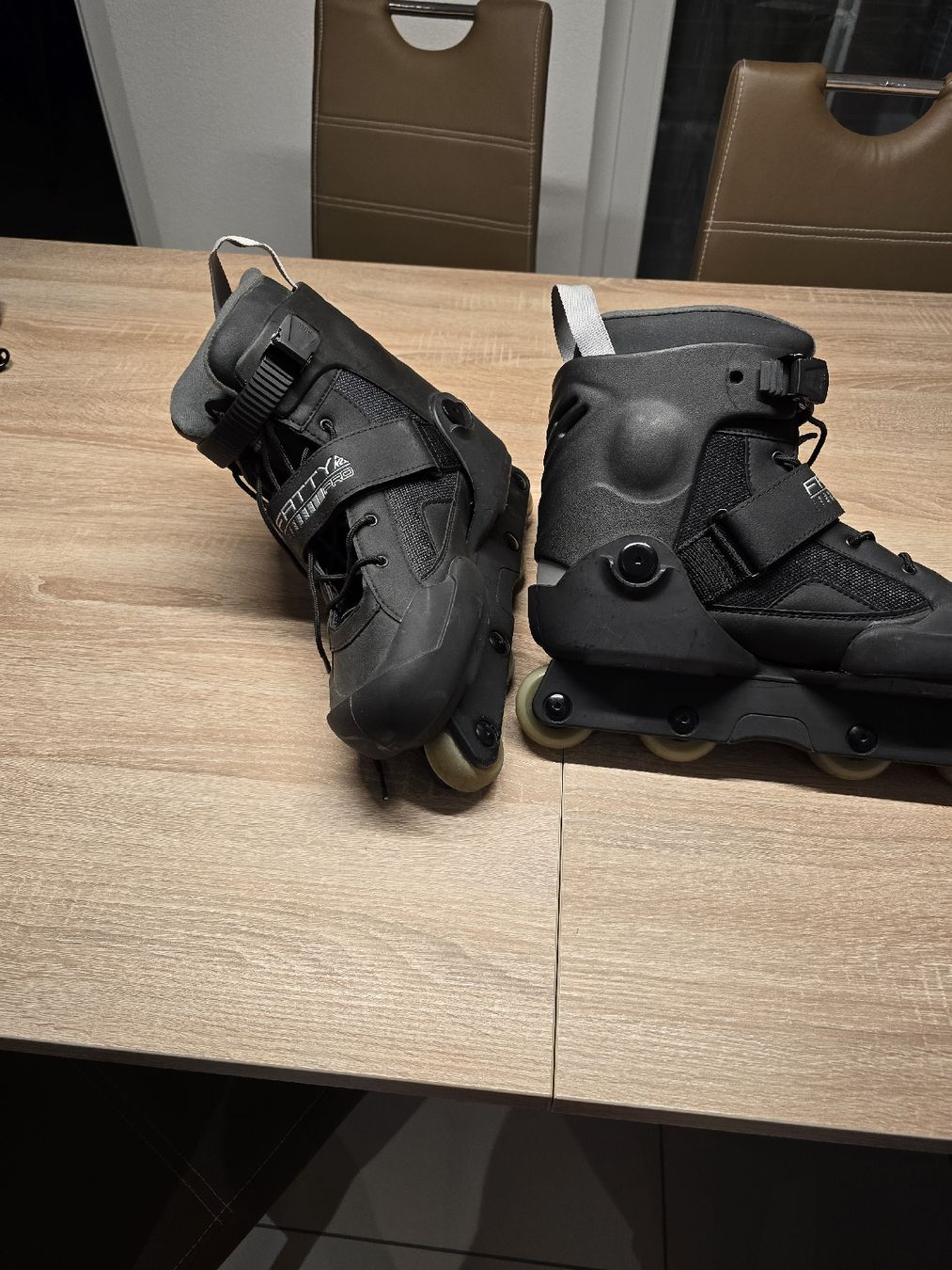 Pattini in linea & Pattini a rotelle: inline skates schwarz grau – Usato da Derendingen venduto da Mil_l98S 1