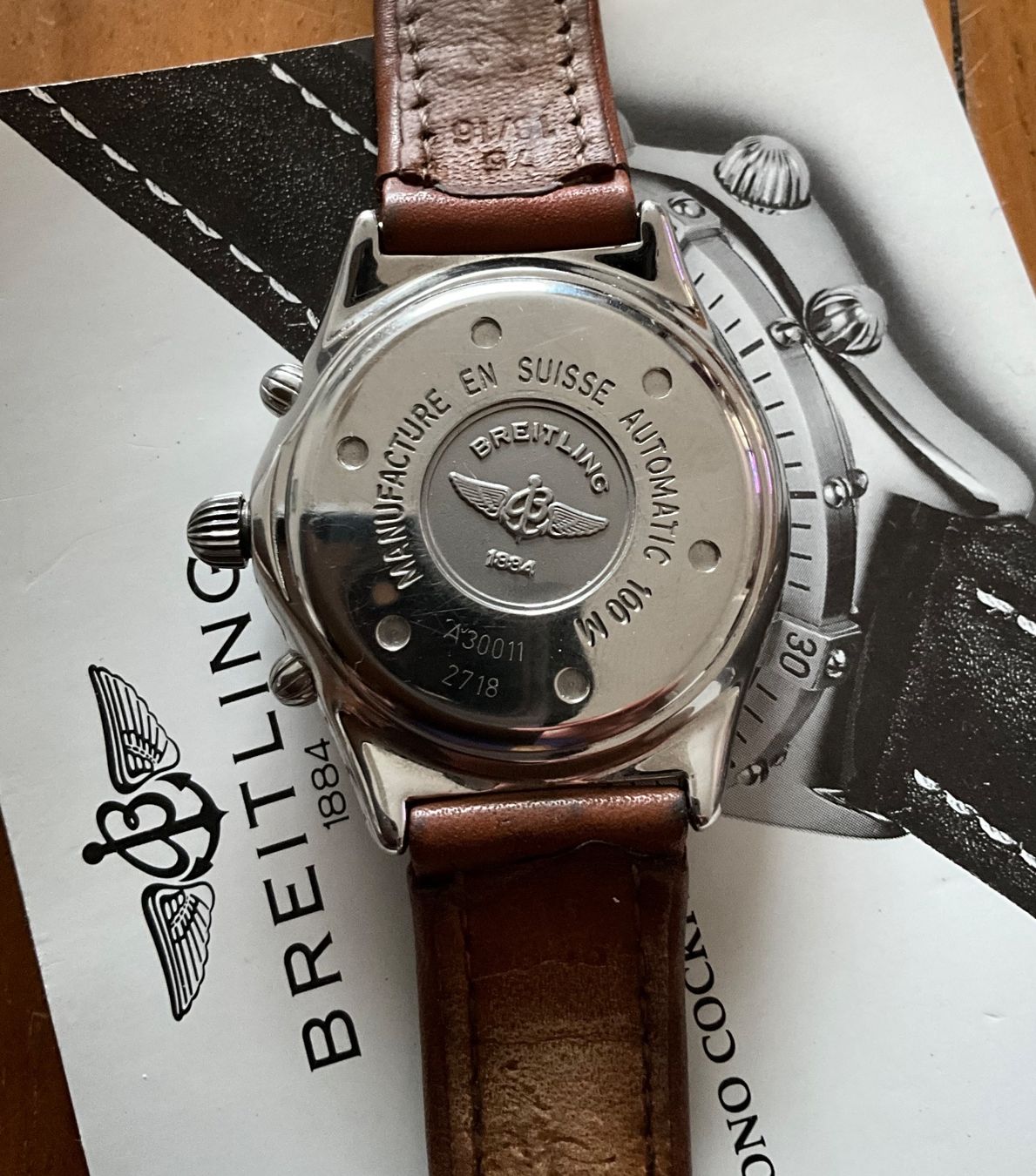 Breitling Orologi: Breitling 1884 Chronograph, 37 mm – Usato da Bern venduto da Ivob0 4