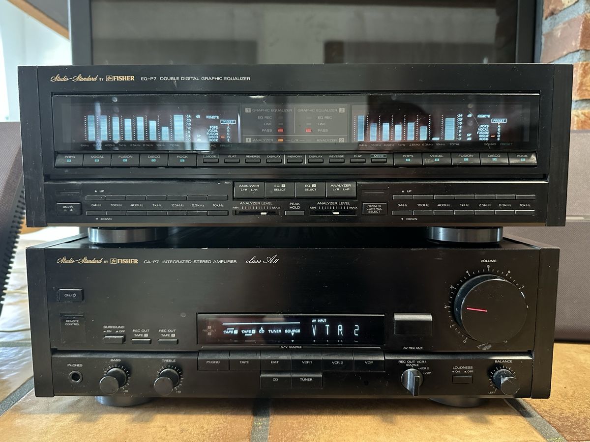 Amplificatori: Fisher CA-P7 + EQ-P7 – Usato da Kägiswil venduto da mar_2ty5 6