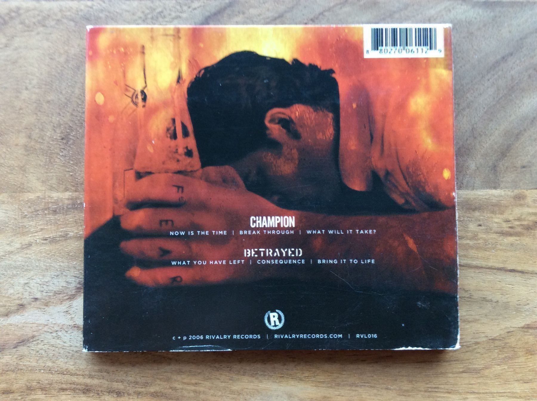 CD: CD Champion | Betrayed (Hardcore) – Usato da Horgen venduto da flyingpenguin2000 3