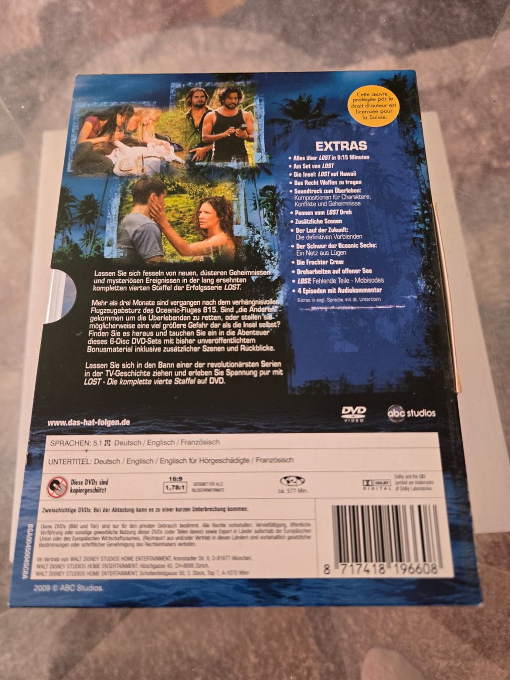 Tutti i DVDs: Lost Season 4 – Usato da Bussigny venduto da Kfdlt 1