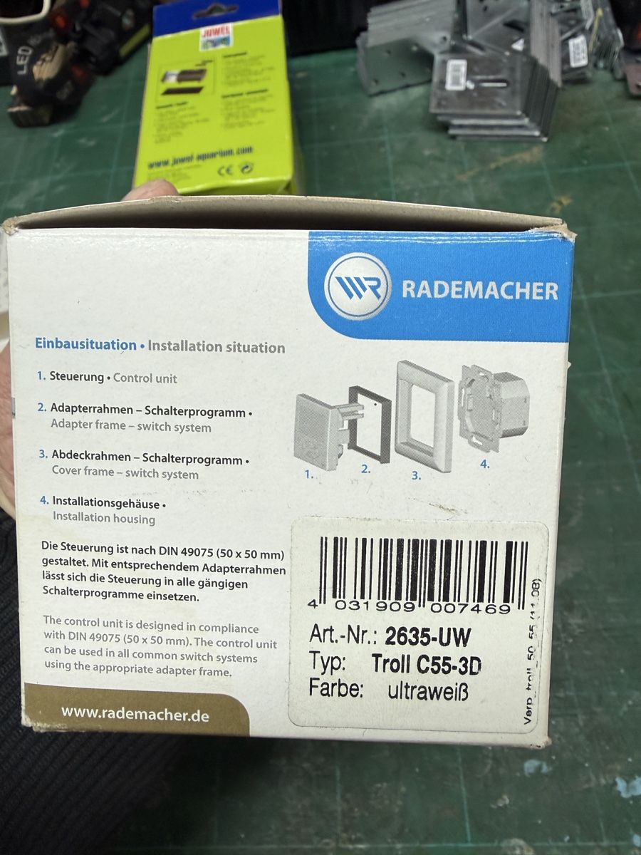 Interruttori: Rademacher Troll C55-3D Zeitschaltuhr – Usato da Bösingen venduto da dada0106 3