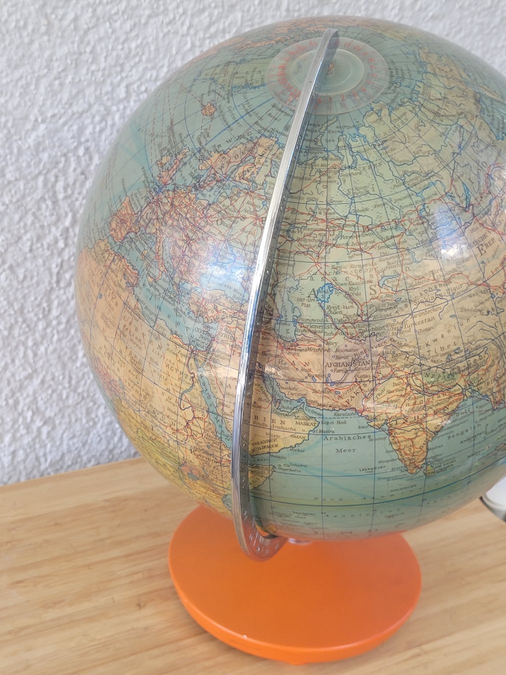 Globus Lampade: Antiker Globus Top Zustand! – Usato da Buttikon SZ venduto da Renco 2
