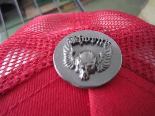 Copricapi, berretti & cappellini: Thorns Cap Kreuz in rot – Nuovo e nell'imballaggio originale da Necker venduto da liq24 3