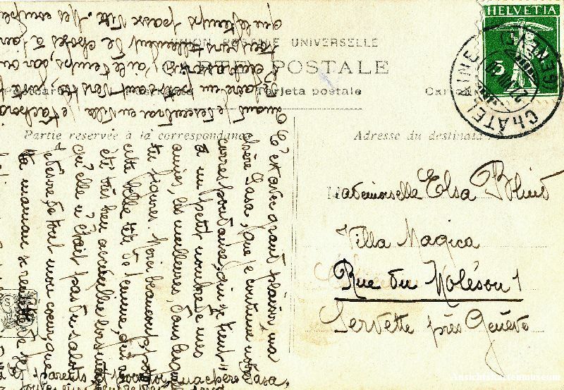 Cartes postales: Salon - Matinée sur la laida + 1910 – D'occasion à Emmenbrücke par teestube 1