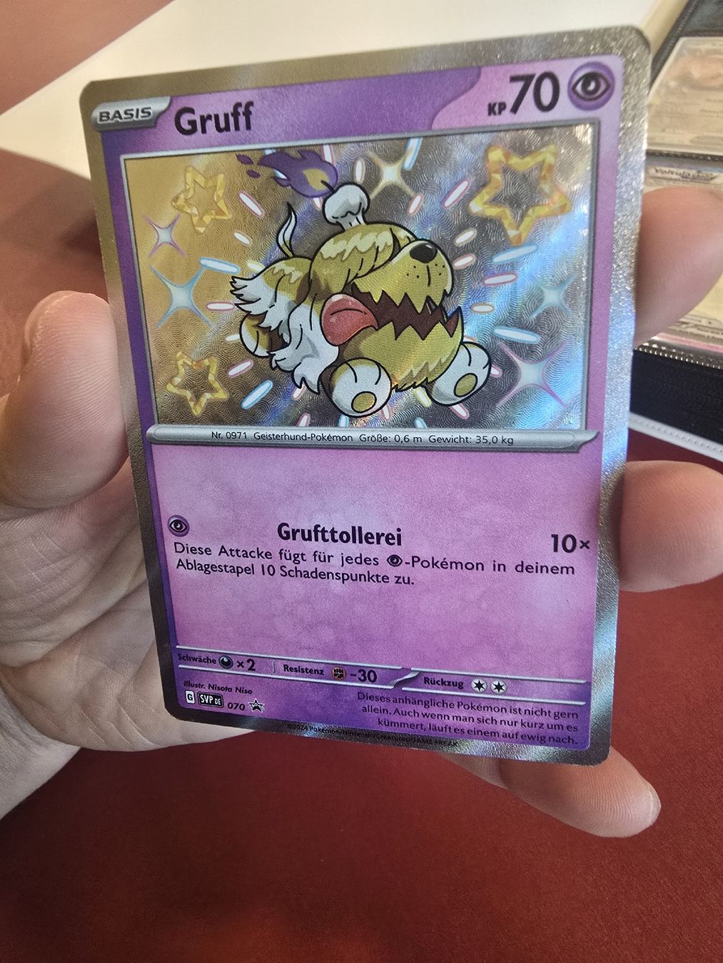 Pokémon Carte collezionabili: Pokemon, Gruff, Holo Promo DE  – Nuovo (secondo la descrizione) da Pfäffikon SZ venduto da gmw_8nk9 3