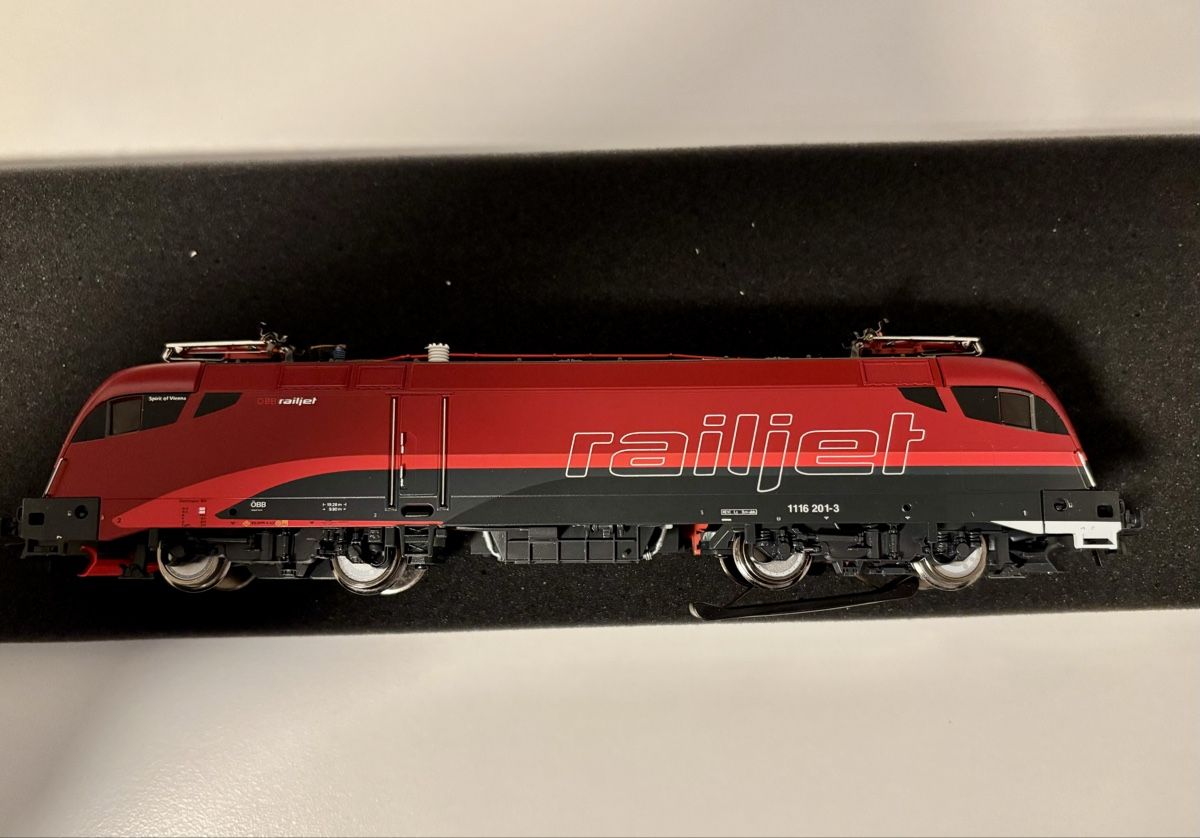 H0 ROCO DIGITAL Lokomotive ÖBB BR 1116 201-3 Railjet 68449 (Neu (gemäss ...