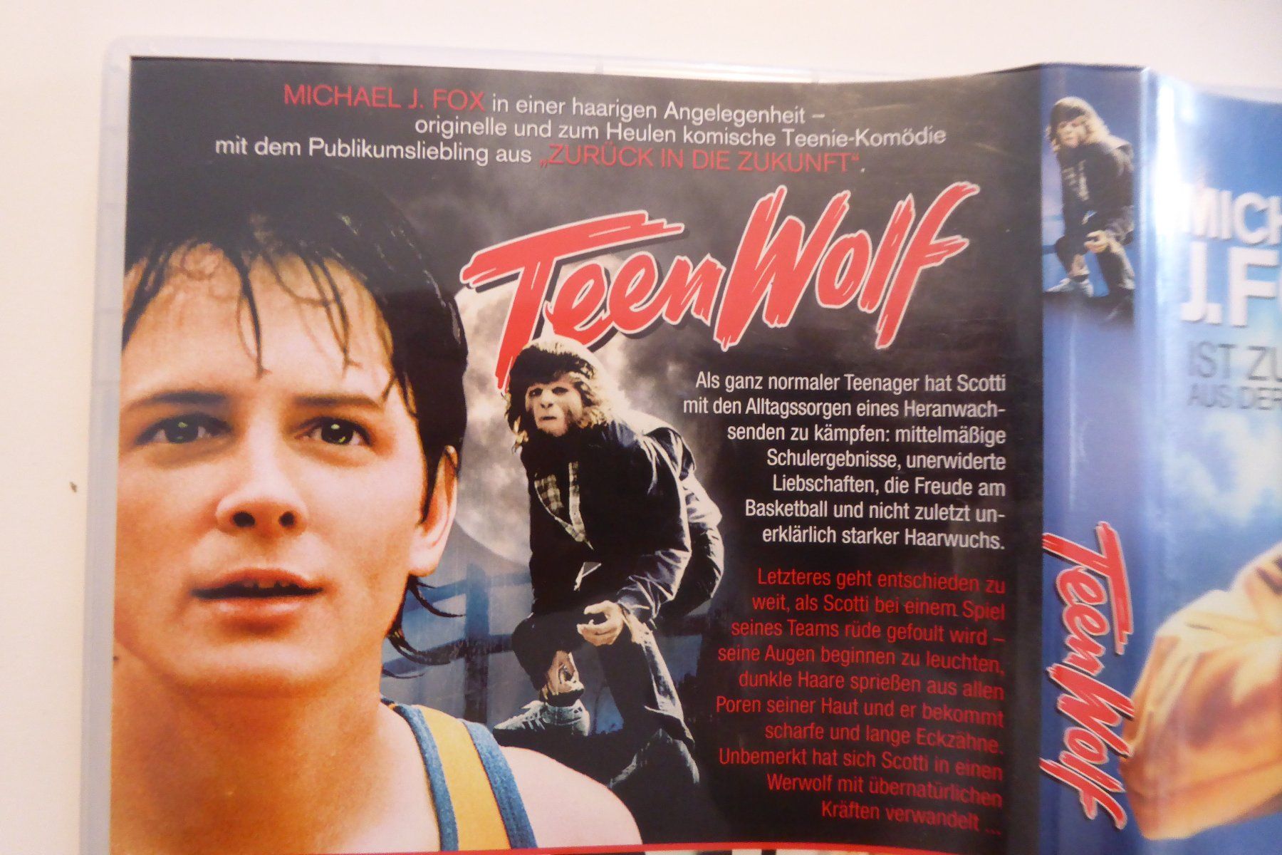 Tutti i DVDs: DVD Teen Wolf  Michael J Fox – Usato da Allschwil venduto da Summelsarium 1