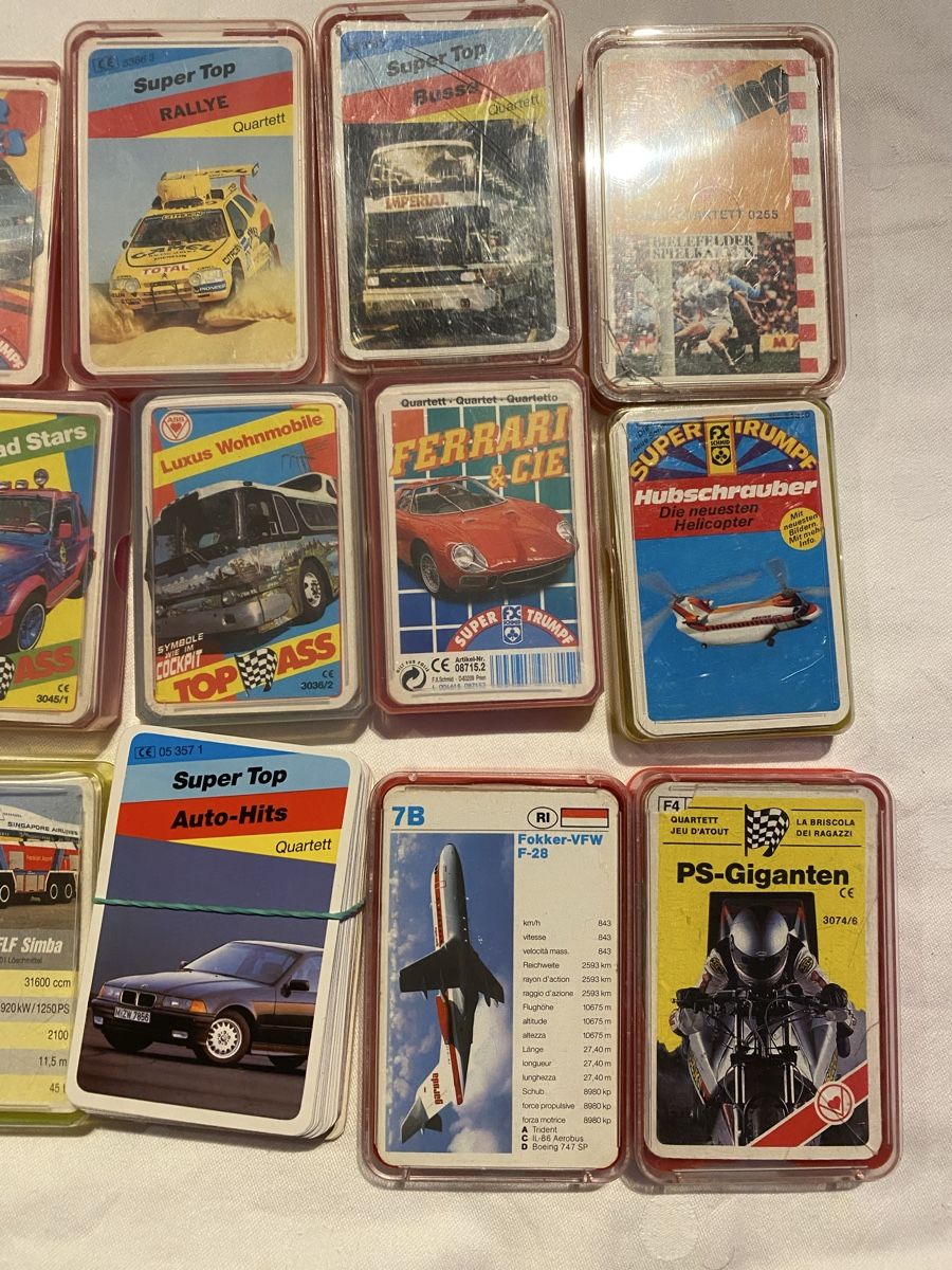 Jeux: Autoquartette Sammlung – D'occasion à Dotnacht par 007ym 1