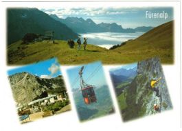 Engelberg - 4 Bild AK Fürenalp