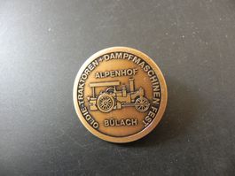 Abzeichen Bülach Oldtimer Traktoren Dampfmaschinen Fest