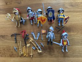 Konvolut von Playmobil Ritter Figuren
