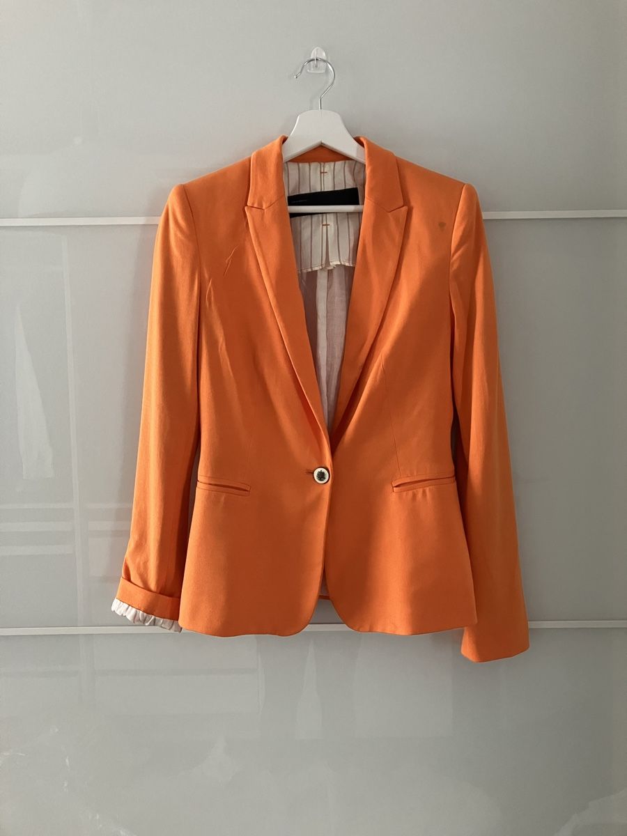 Zara Anzüge & Kostüme: Zara Blazer orange, Gr. S – Gebraucht aus Frenkendorf von anbo1989