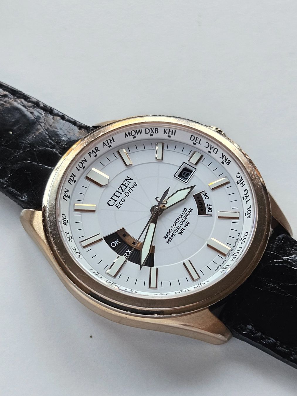 Citizen Orologi: 7 Citizen Eco-Drive Worldtimer Perpetual Calendar – Usato da Berikon venduto da mmm21 1