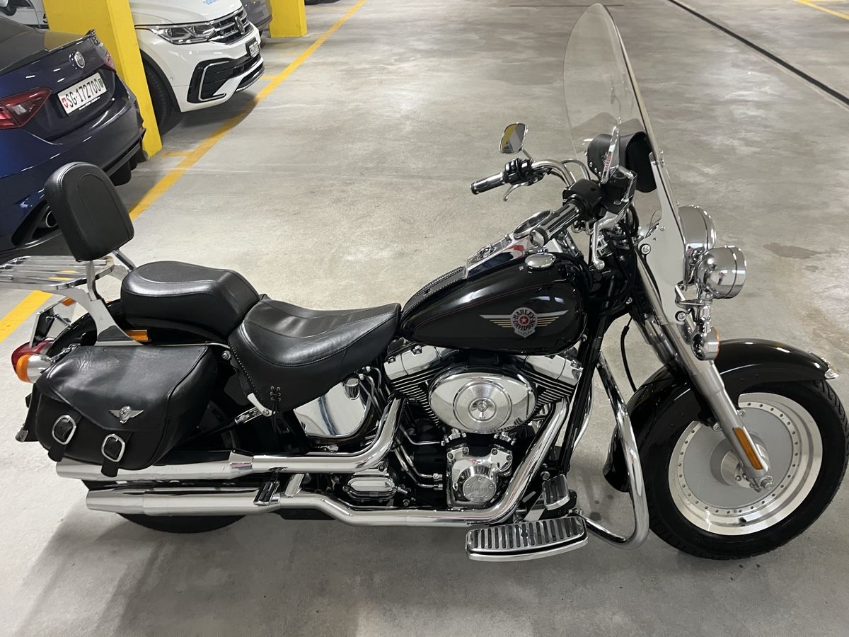Harley-Davidson Touring: REDUCED : Harley Davidson Fat Boy FLSTF 1449cc JG 2000 – Gebraucht aus Rapperswil SG von Englander 7