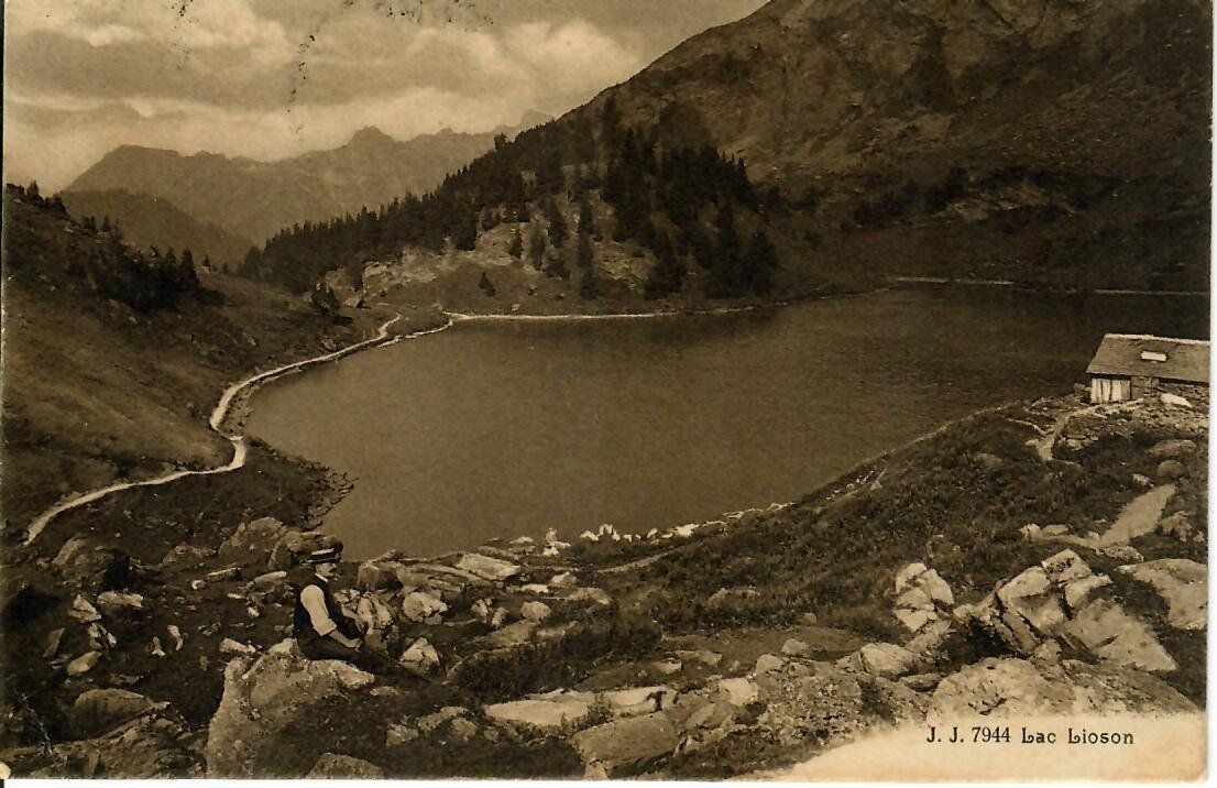 Cartoline postali: Lac Lioson  1917 – Usato da Hochdorf venduto da Ziegel-16