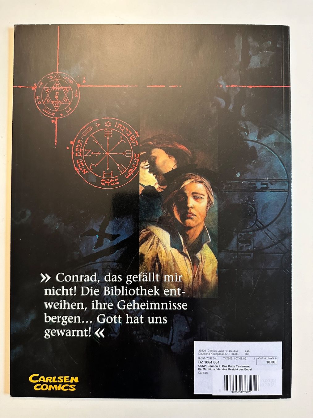 Comics: DAS DRITTE TESTAMENT BAND 2 - MATTHÄUS ODER DAS GESICHT DE… – Gebraucht aus Münsingen von Ganjam 2