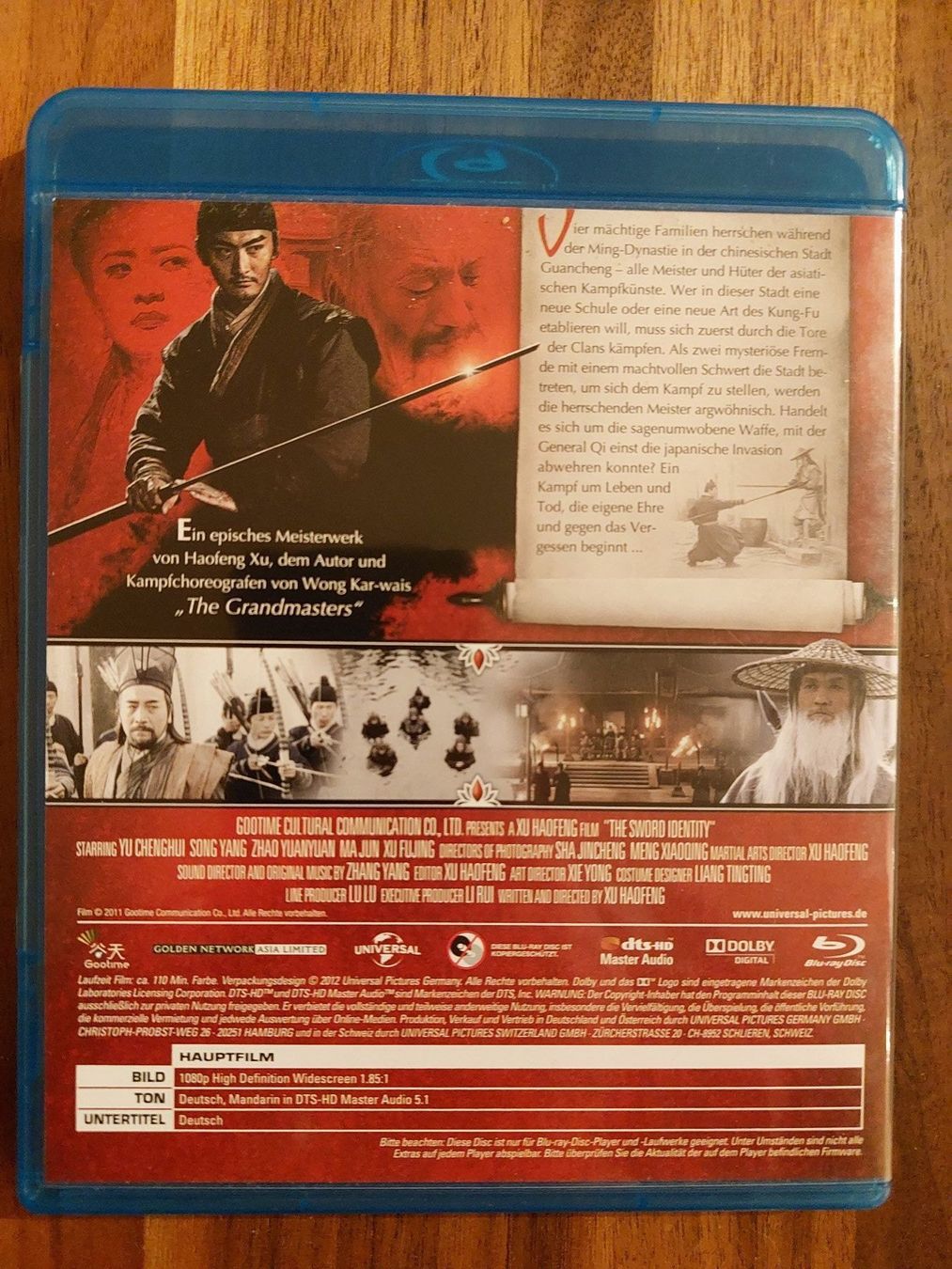 Tutti i DVDs: Blu Ray - The Sword Identity – Usato da Rheinfelden venduto da FilmAuktion 1