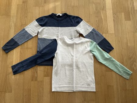 Zwei Pullovers, H&M 134