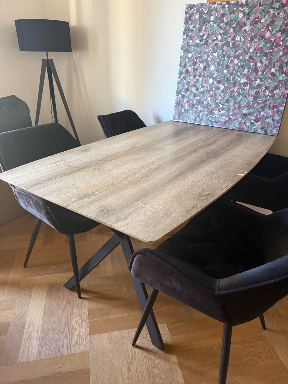 Tavoli: Esstisch Holzoptik mit Metallbeinen – Usato da Sennhof (Winterthur) venduto da vanessa_n