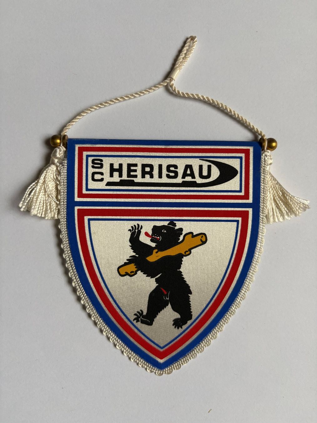 Fahnen: Vintage Eishockey Wimpel SC Herisau – Gebraucht aus Grüningen von saya14