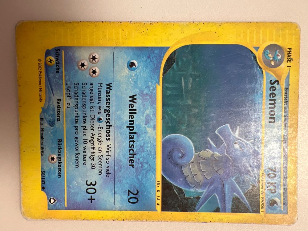 Pokemon Seemon (Gebraucht) in Stetten SH für CHF 1 – mit Lieferung auf ...