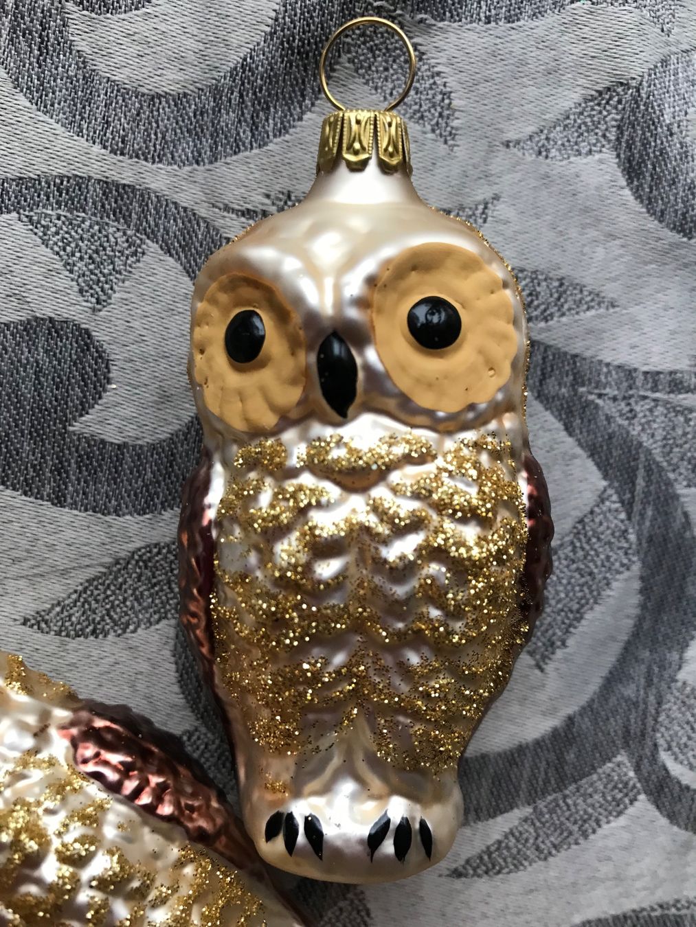 Tutte le decorazioni: 3 Eulen Eule Vogel Christbaumschmuck – Nuovo e nell'imballaggio originale da Alpnach Dorf venduto da marvo 1