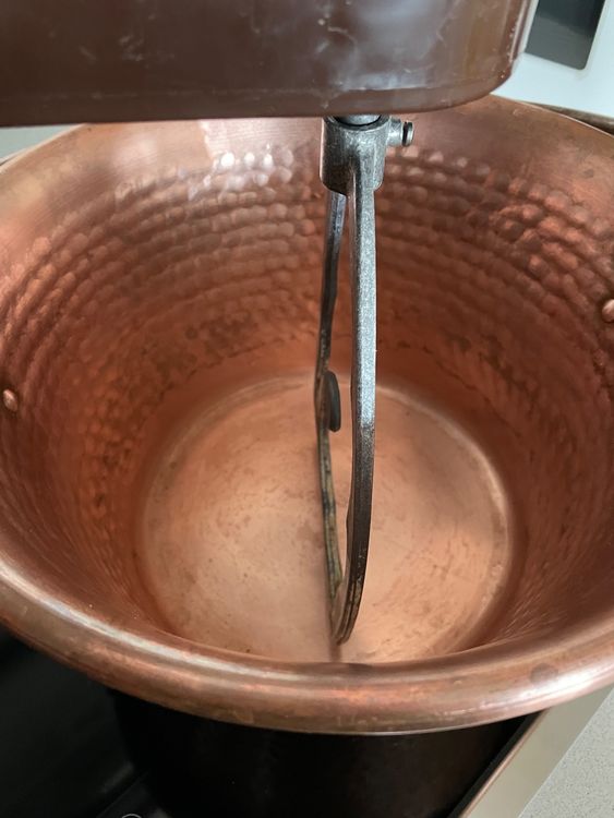 Paiolo Per Polenta Elettrico Triplex 30cm | In Rame Per Induzione - Made In Italy - Foto 5