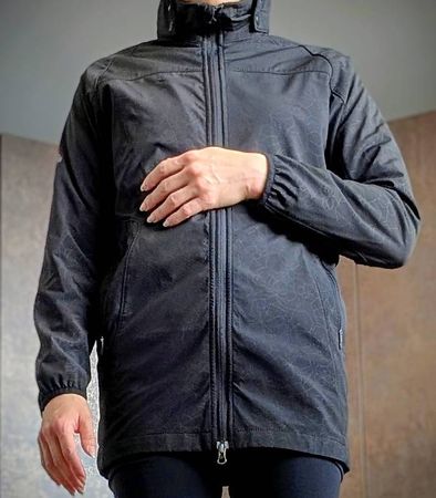 Schwarze Windjacke McKinley Grösse M/L