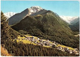 PONTRESINA mit Pit Palü & Rosegtal ca. 1965 (GR)