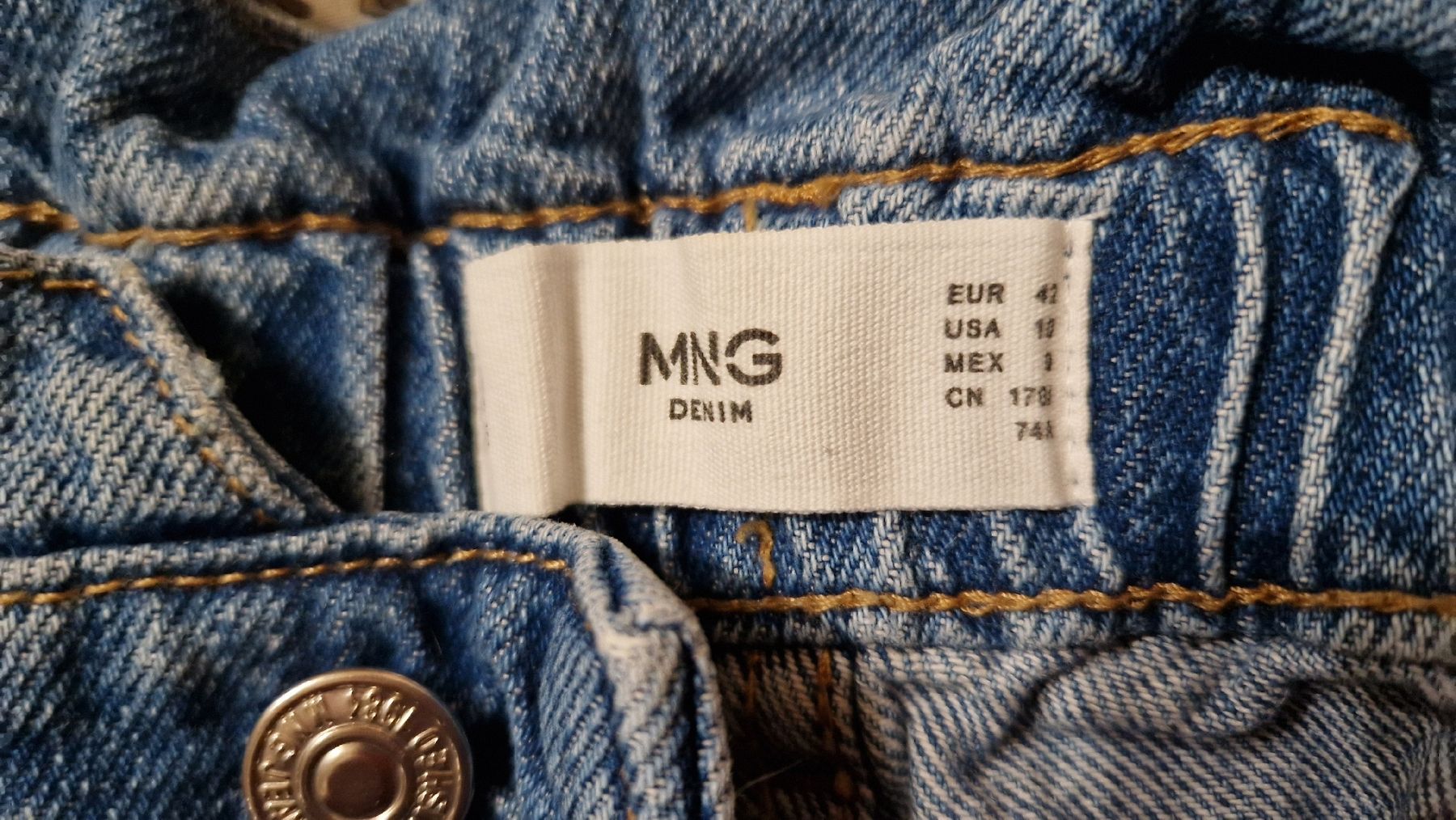 Mango Jeans: Mango Jeans, Damen, Grösse 42, hellblau, neu – Nuovo (secondo la descrizione) da Oberengstringen venduto da Sheera7 2