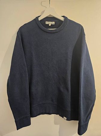 Merz b. Schwanen Pullover Sweatshirt Blau M