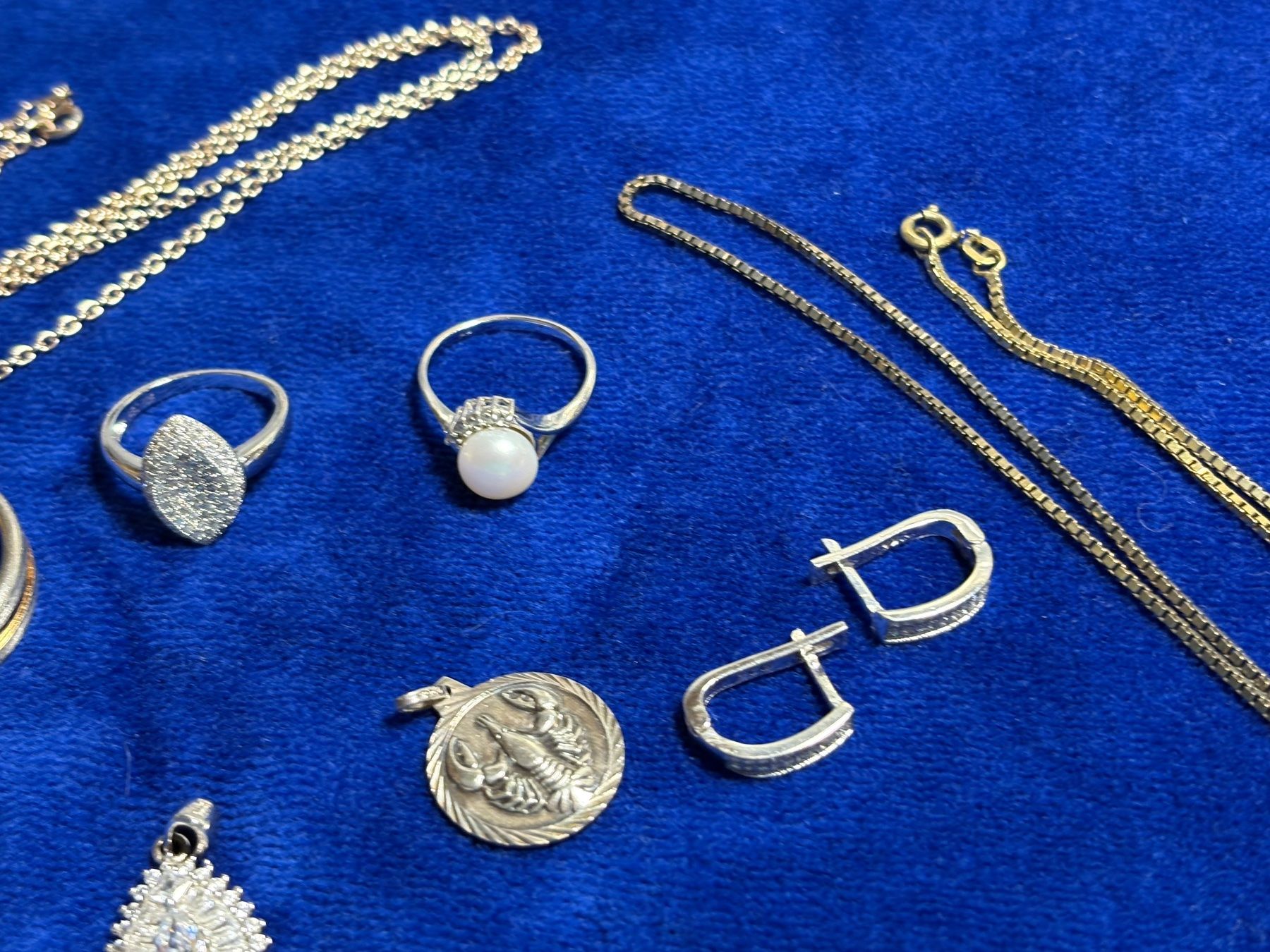 Altri gioielli: 47 gr. 925 Silberschmuck gemischt. – Usato da St. Peterzell venduto da verena40