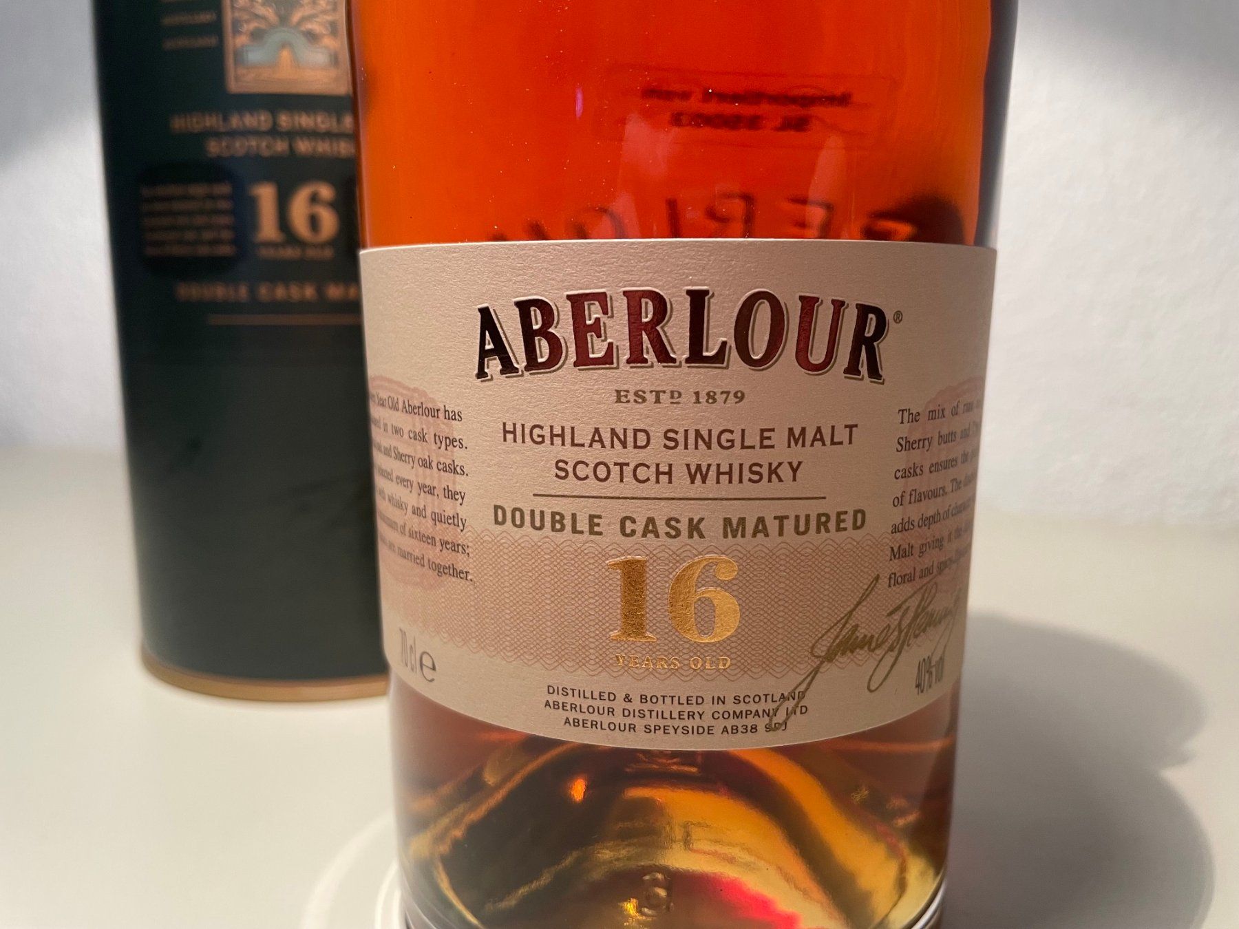 Aberlour Spirituosen: Aberlour 16 Years Double Cask Matured – Neu und originalverpackt aus Meierskappel von Maca0 2