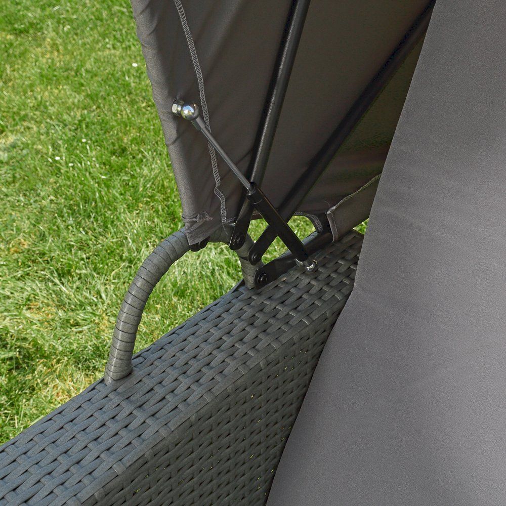 Liegen & Liegestühle: Sonnenbett grau – Neu und originalverpackt aus Bottighofen von zaap 5
