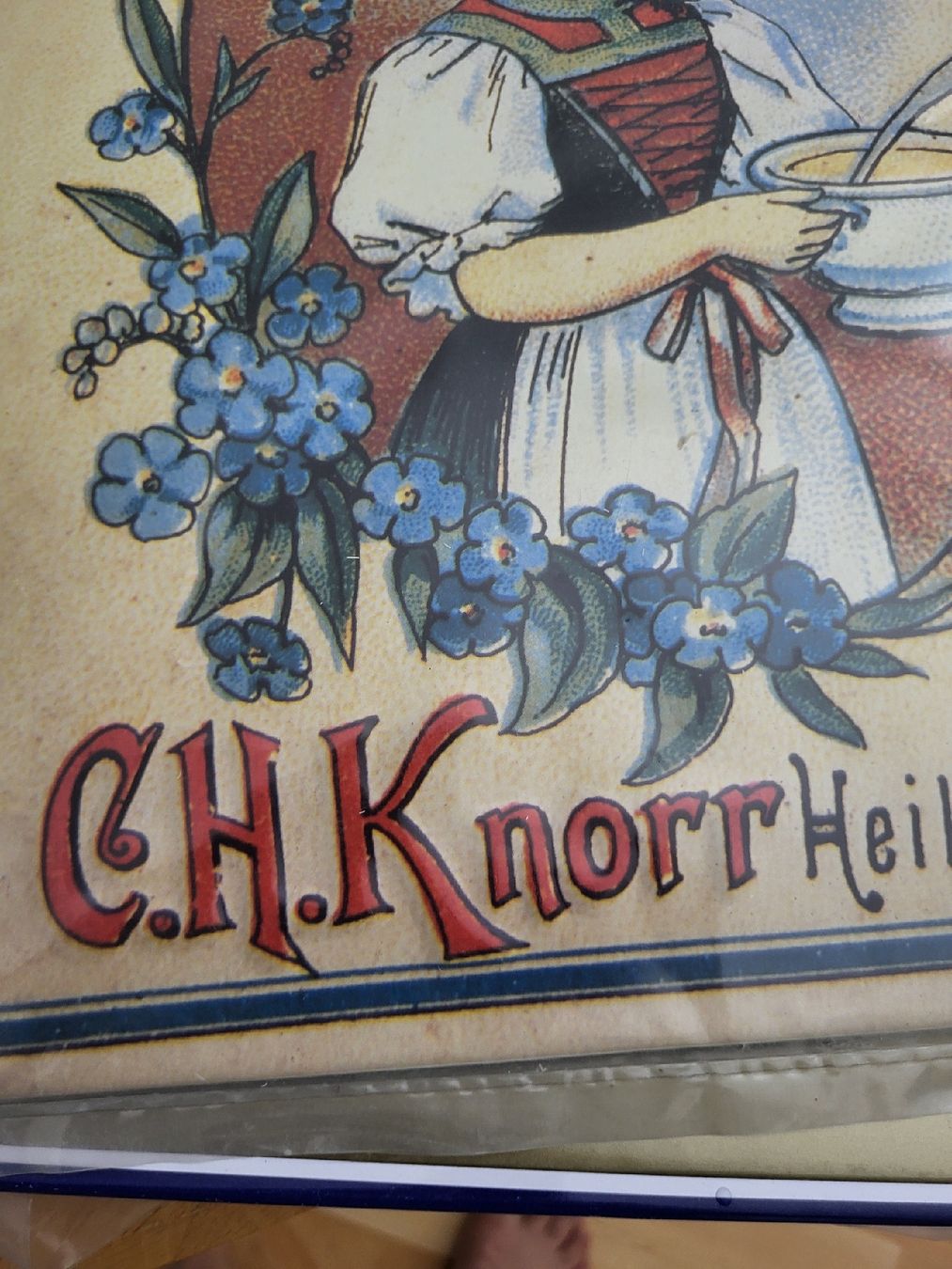 Insegne: Blechschild Knorr Kätchen Heilborn – Nuovo (secondo la descrizione) da Riehen venduto da tamola67 1