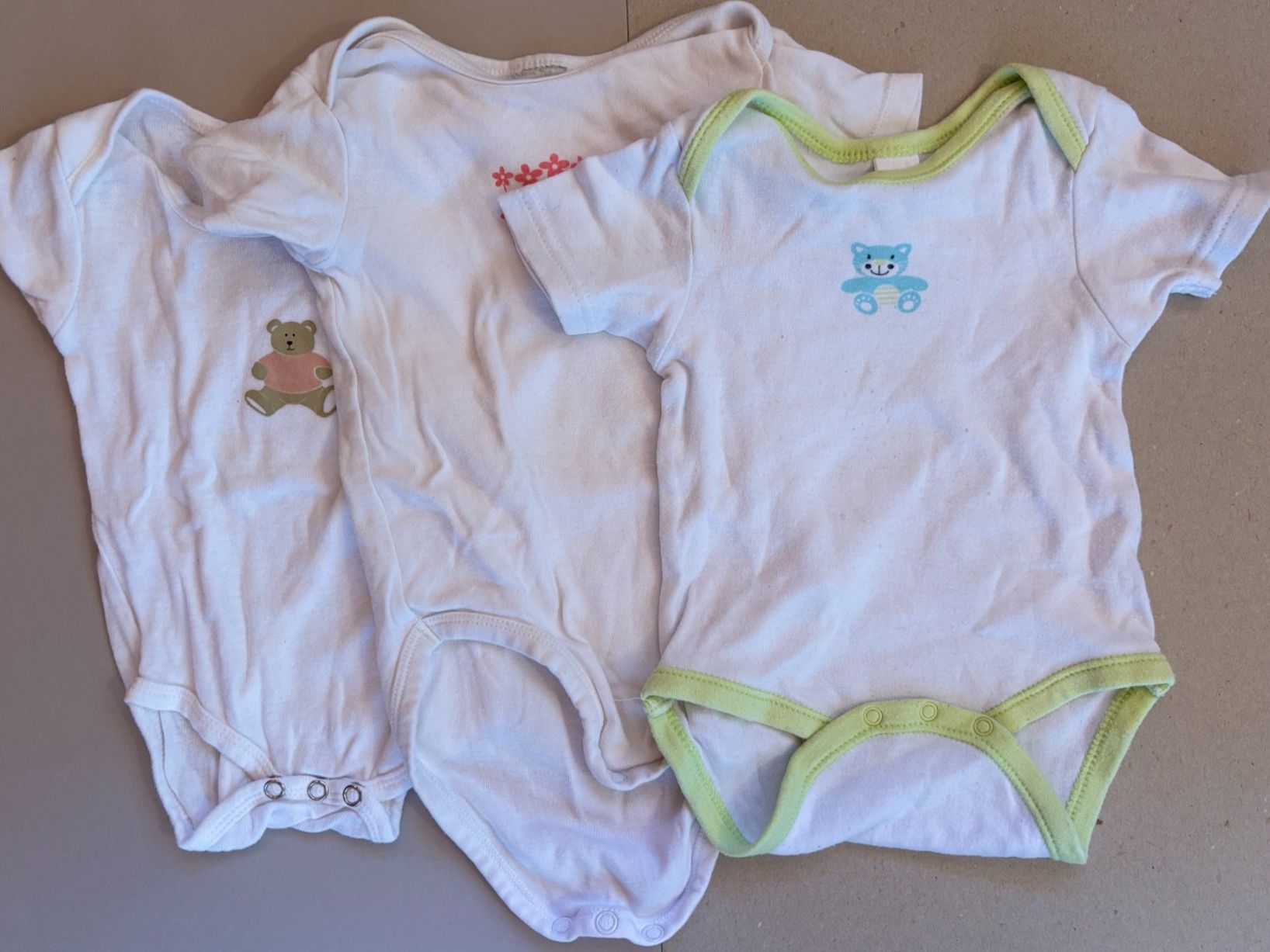 Biancheria intima: 6 Bodys Gr. 68 (#38) – Usato da Englisberg venduto da Apfelsine 1