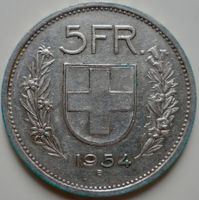 1 Stk 5 Fränkler 1954 ab Fr. 1.-