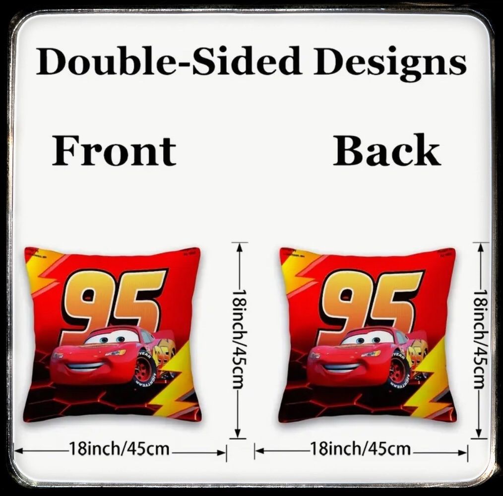 Kissen: Dekorkissen Car 95 Lightning Mc Queen Nr 88 – Neu und originalverpackt aus Kappelen von Opi11 2