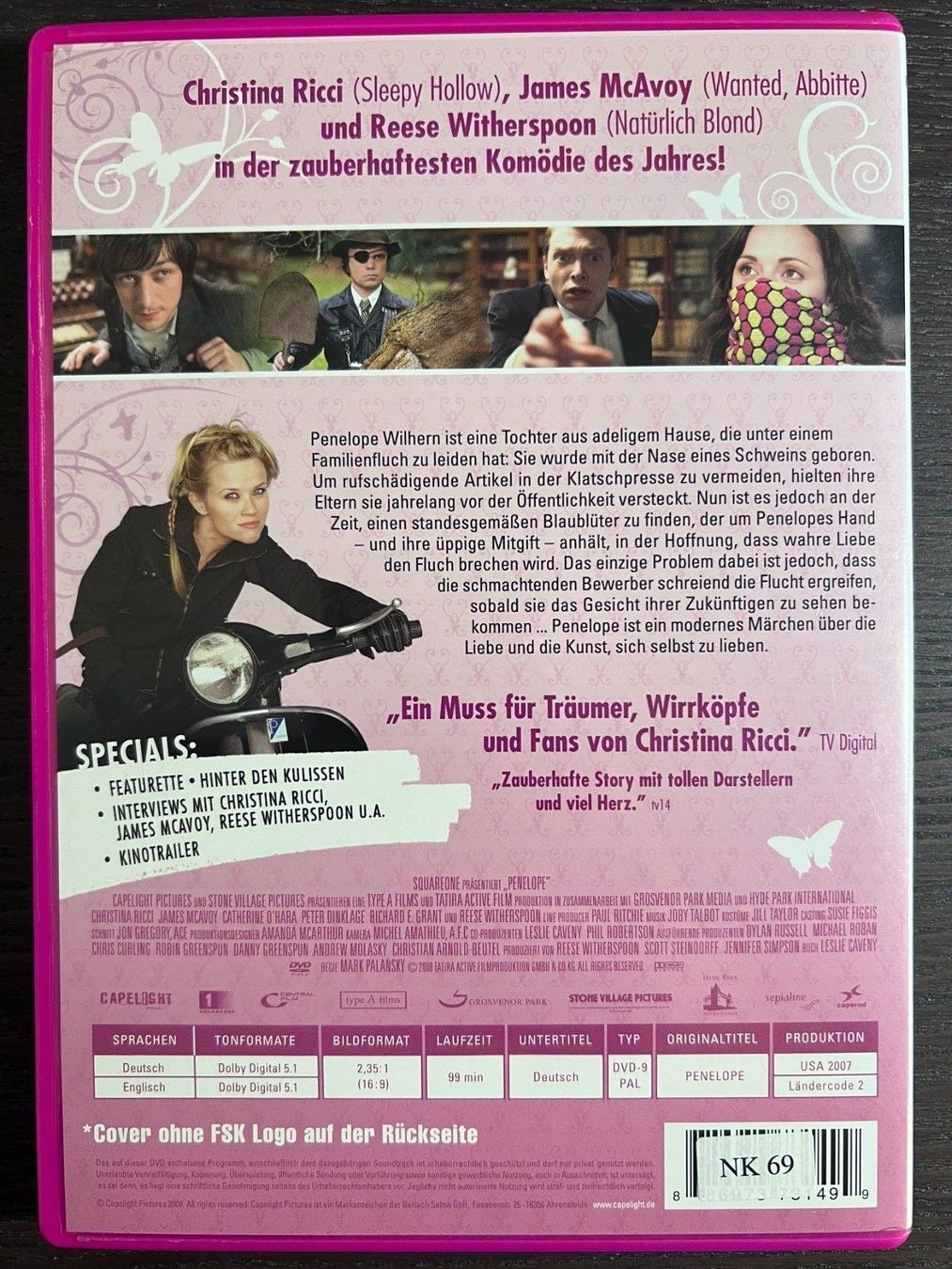 Tutti i DVDs: Penelope – Usato da Zürich venduto da FilmFreunde 1