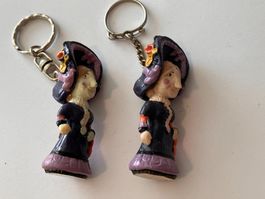 2 Schlüsselanhänger Fasnachtsfigur