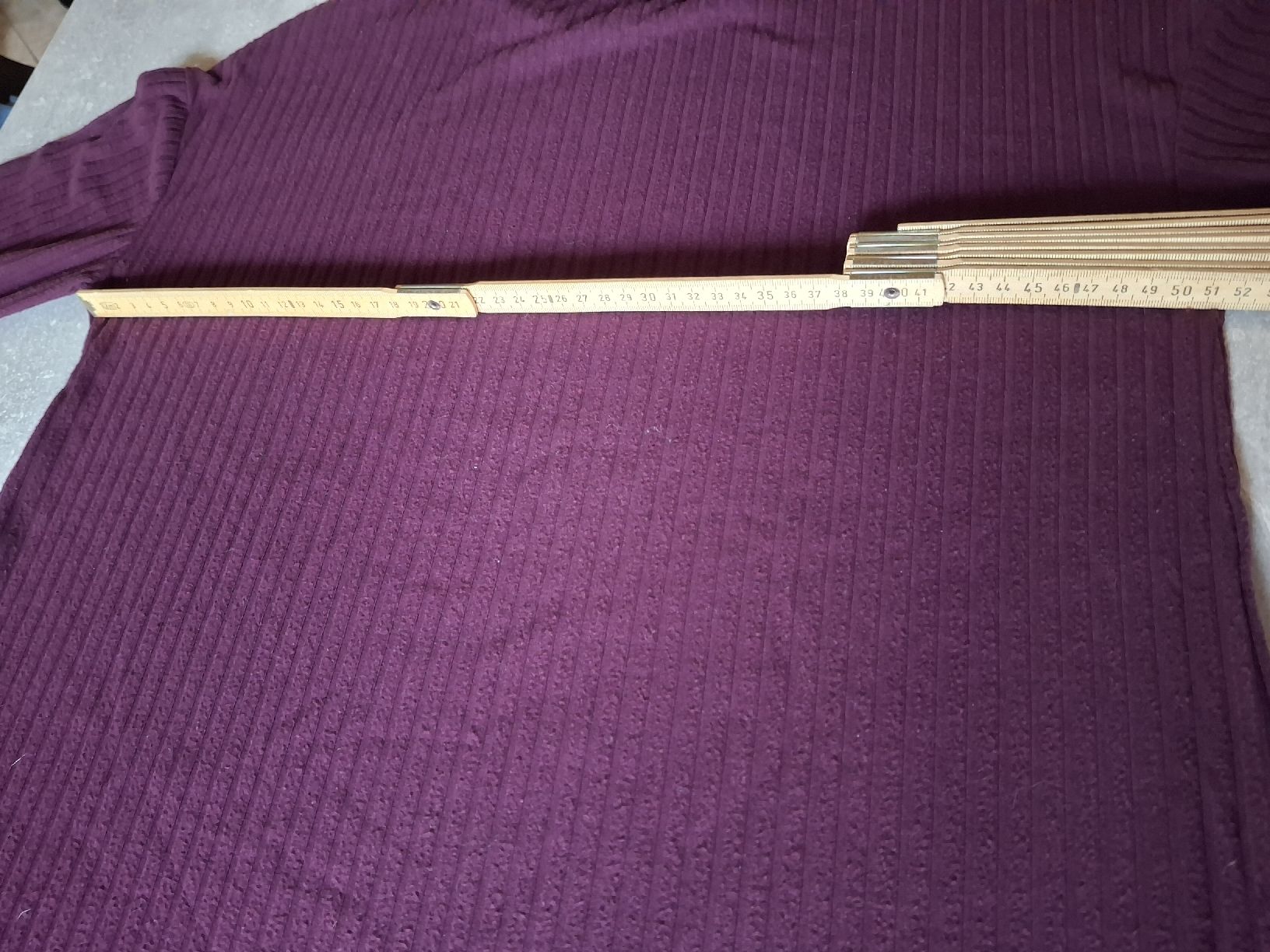 Pullover & Sweatshirts: Pull manches longues côtelé prune Amisu taille S – Gebraucht aus Villiers von san_jn5w 4
