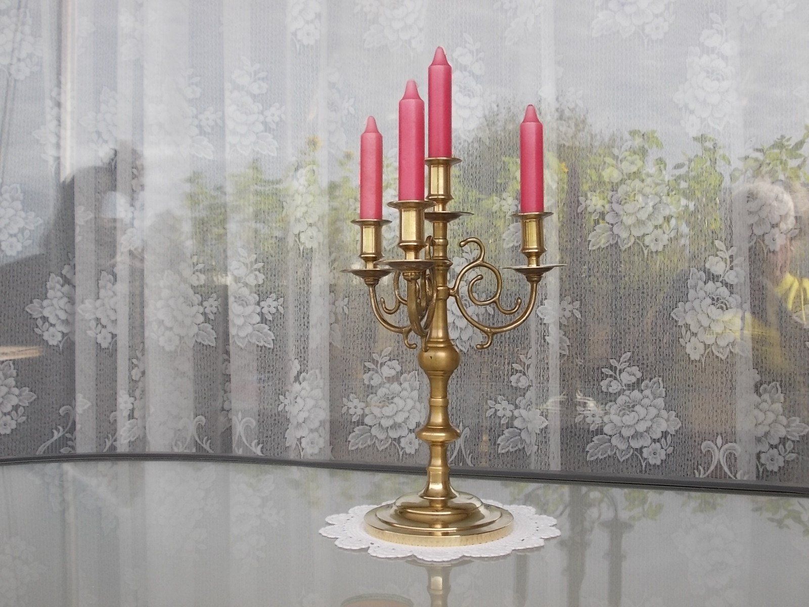Portacandele: Alter 34cm Jugendstil Messing Kerzenständer 4flammig 1335gr. – Usato da Ostermundigen venduto da eschbe 1