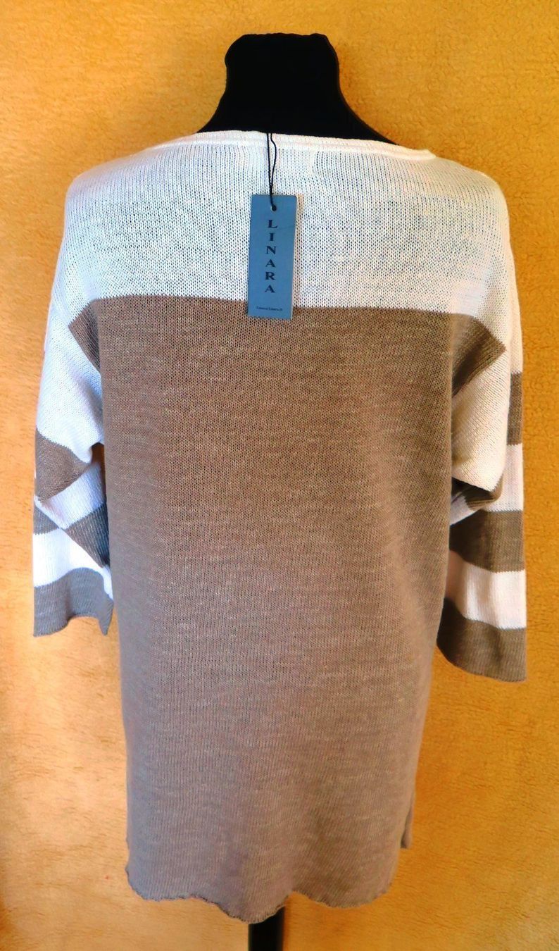 Blusen: Elegante Tunika Gr. M Leinen&Baumwolle Naturmode – Neu (gemäss Beschreibung) aus Bronschhofen von top-wein01 2