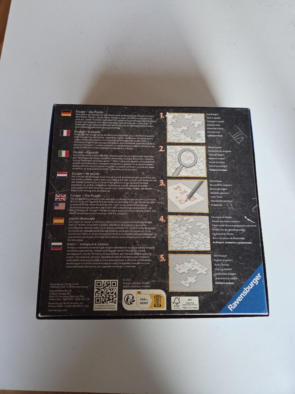 Ravensburger Puzzle: Exit das Puzzle - das Wolfsrudel – Usato da Lampenberg venduto da NicoleHunziker 1