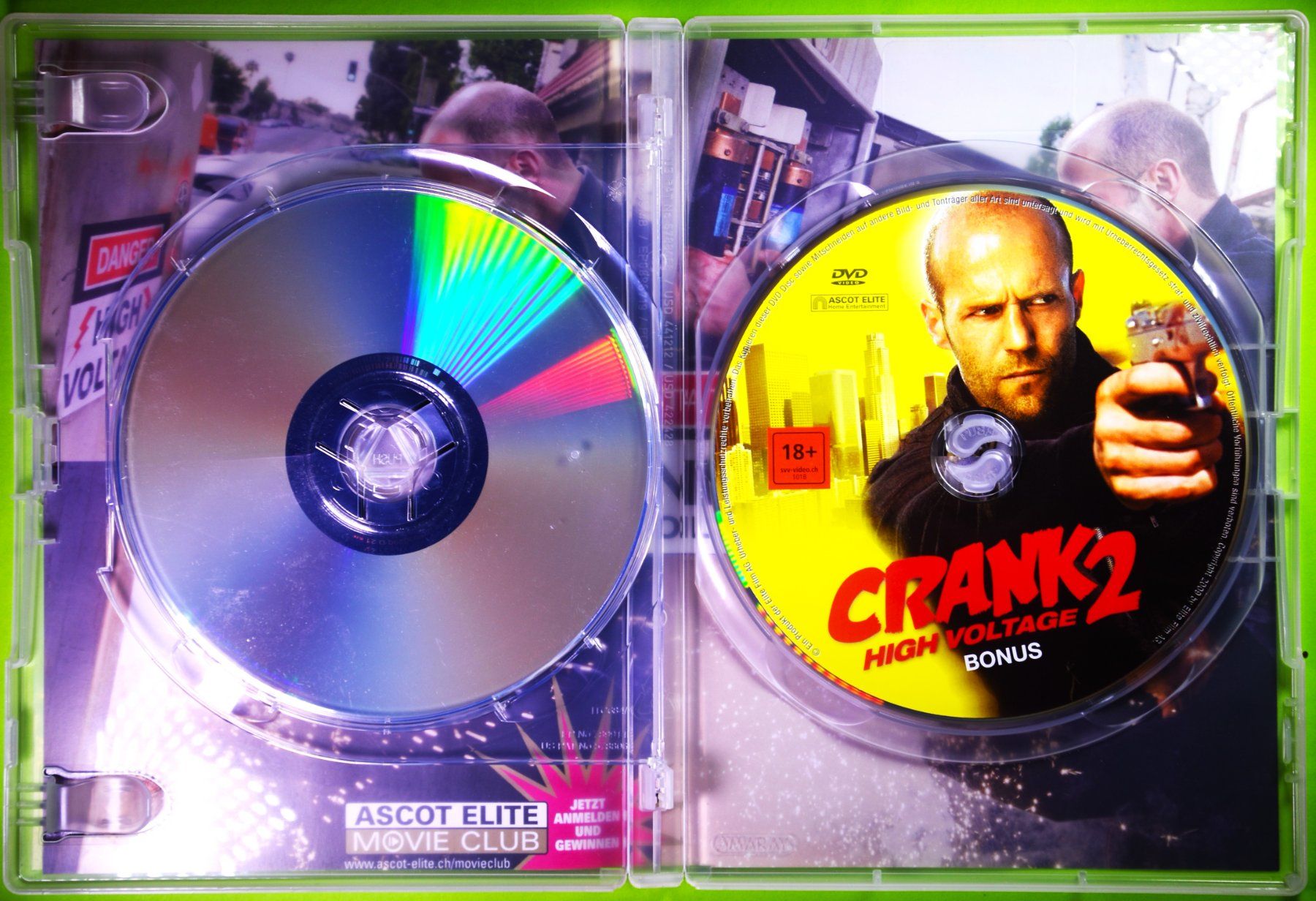 Alle DVDs: CRANK 2 - HIGH VOLTAGE / JASON STATHAM / AMY SMART / ACTION – Neu (gemäss Beschreibung) aus Luzern von piro12 5