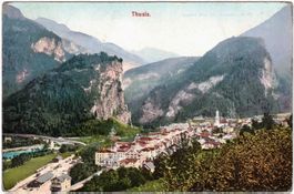 THUSIS Generalansicht (im Sommer) ca. 1905